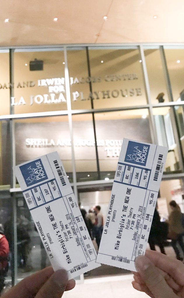 JasonEncabo's tweet image. No need for our upcoming birthing class, just saw The New One by @birbigs! I’m convinced our kid was laughing at us from the inside 🤰🏻👶🏻  #TheNewOne #LaJollaPlayhouse