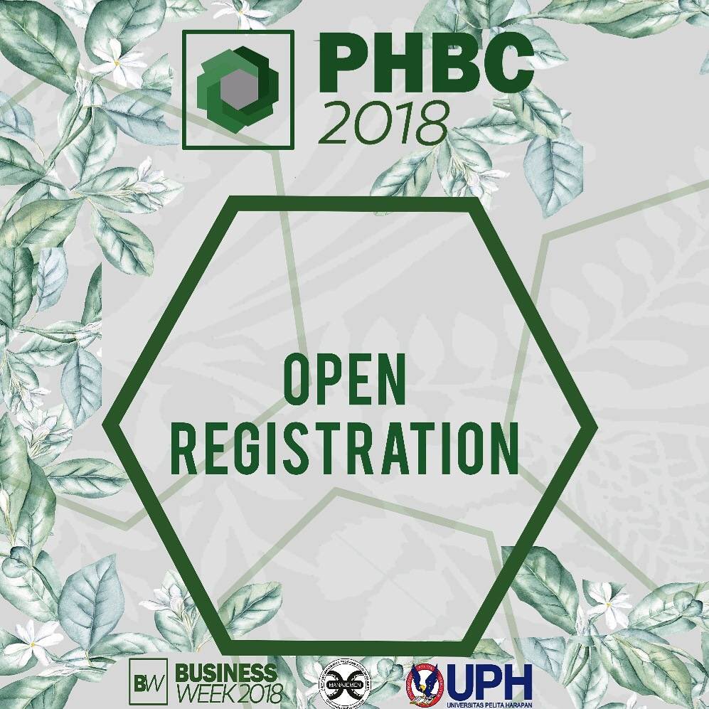 It's the day! Open Registration PHBC for this year Business Week!