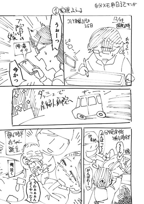 昨年末子供が生まれたのでこれを機に日記的なメモでも残そうかと思った
細かくツイートするのは苦手なので少しずつマンガにしてみることにした
あまり面白くはないと思うけど現状を忘れないための自分的メモみたいなものなので許して 