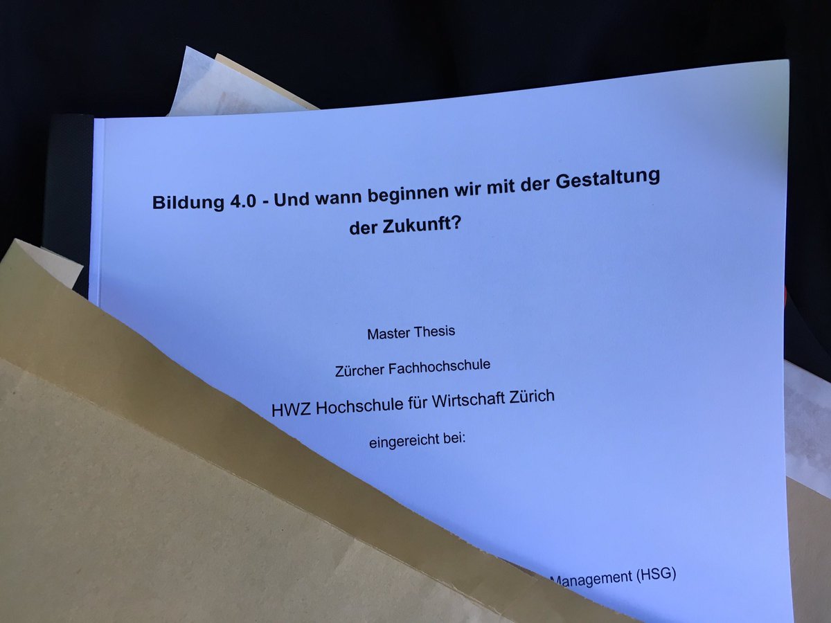 AndyBaldauf's tweet photo. Es ist vollbracht #masterthesis #backinlife #hwzdigital #bildung40 #Digitalisierung #digitaltransformation @fhhwz https://t.co/kyCYld0b9h