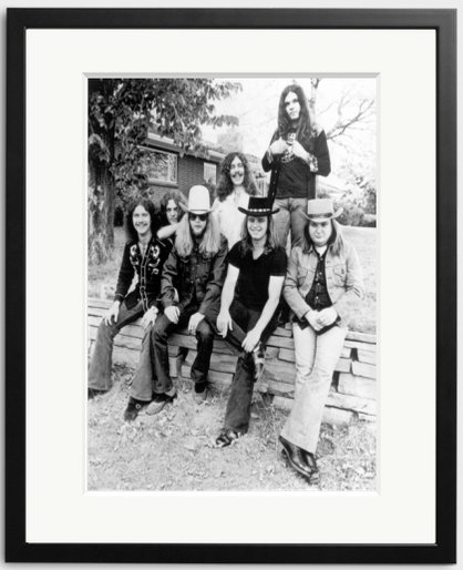 Happy Birthday to Ronnie Van Zant of Lynyrd Skynyrd. The band photographed in 1974.  