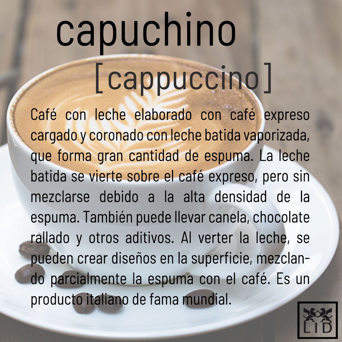¿Qué mejor forma de rebelarse contra el #BlueMonday 🙄 y contra el frío ❄️ que con un capuchino bien calentito? ☕️💕#diccionarioRAG #FelizLunes #ExtraordinaryMonday