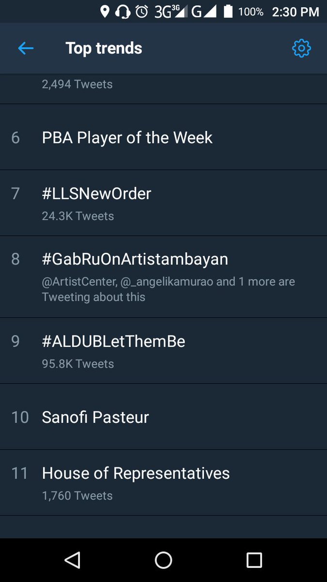 YlabGabRu's tweet photo. @_gabbigarcia
@Rurumadrid8 
8th Spot Too trends din kanina 
nabitin kahit mahaba na ung oras nila super kilig kasi 
#GabRuOnArtisTambayan https://t.co/w5LeJzoDdw