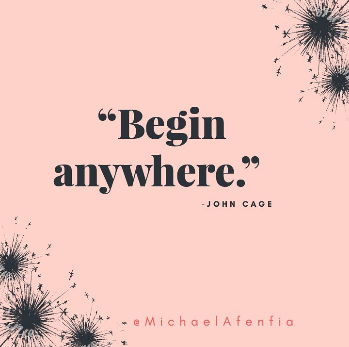 MichaelAfenfia's tweet photo. No more excuses.
#JustDoIt #StartSomewhere #StartAnywhere #DoItNow #DontProcastinate #TheBestTimeIsNow #BeInspired #MondayMotivation https://t.co/GlQ3fWEXNv