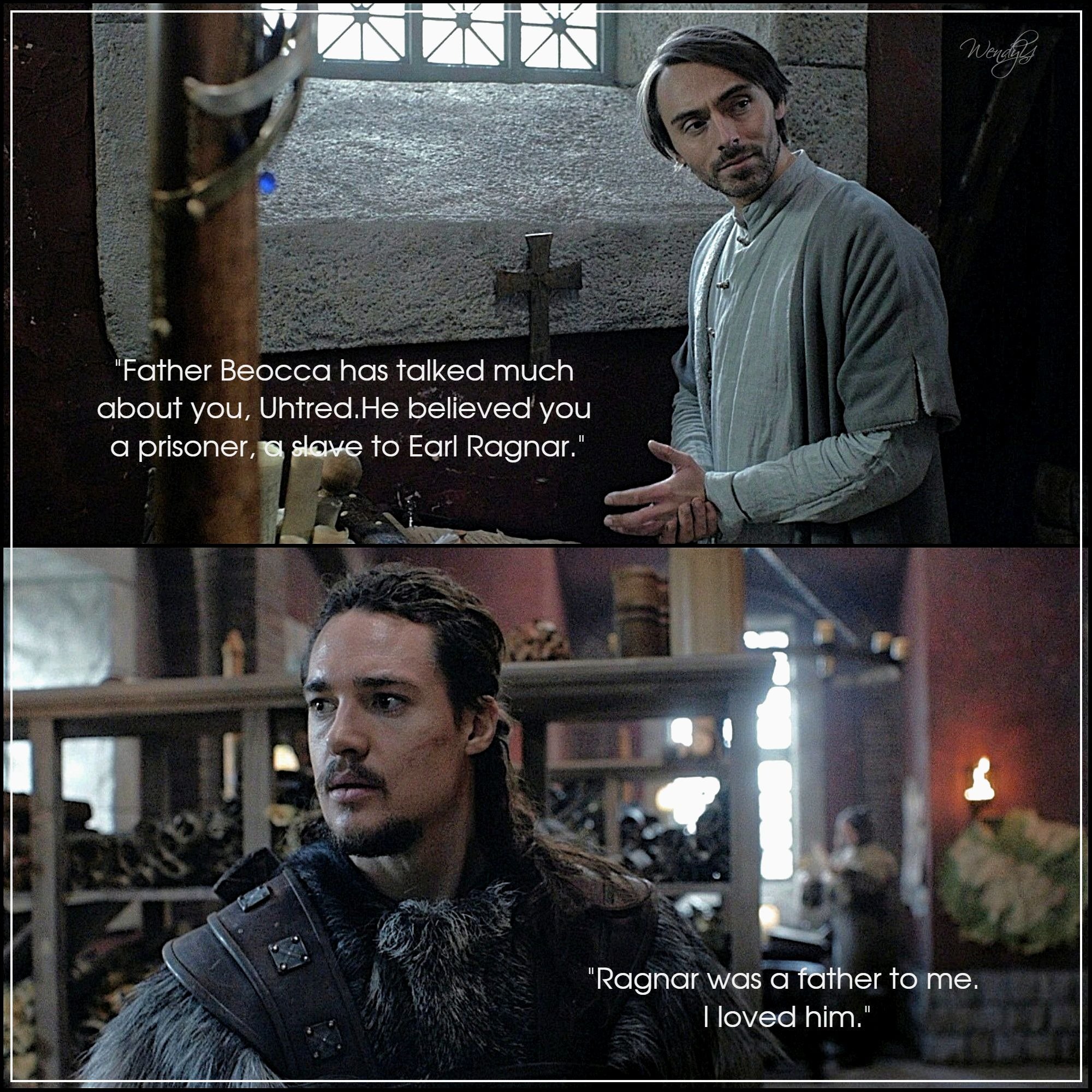 Wendy on X: UHTRED SON OF UHTRED ⚔💙 Behind the scenes with