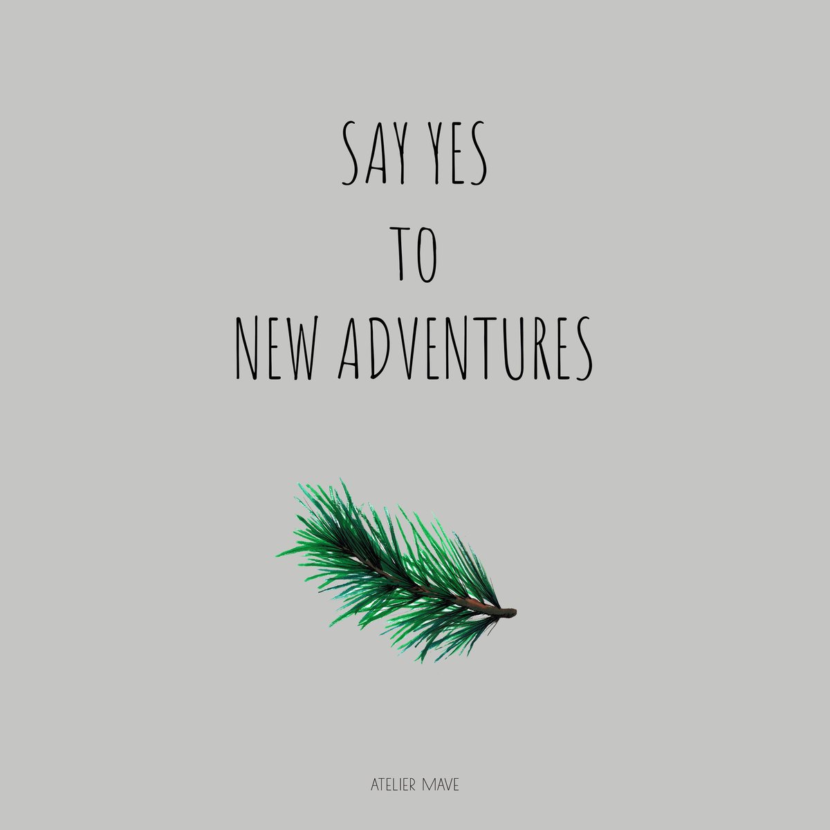AtelierMave's tweet photo. Hello everyone!👋 Happy new year; hope you are having great time up to now! We have so many good news and collaborations waiting to be revealed soon! So, "Say Yes to New Adventures" 🌿 #2018IsHere https://t.co/b0YkepLBO9