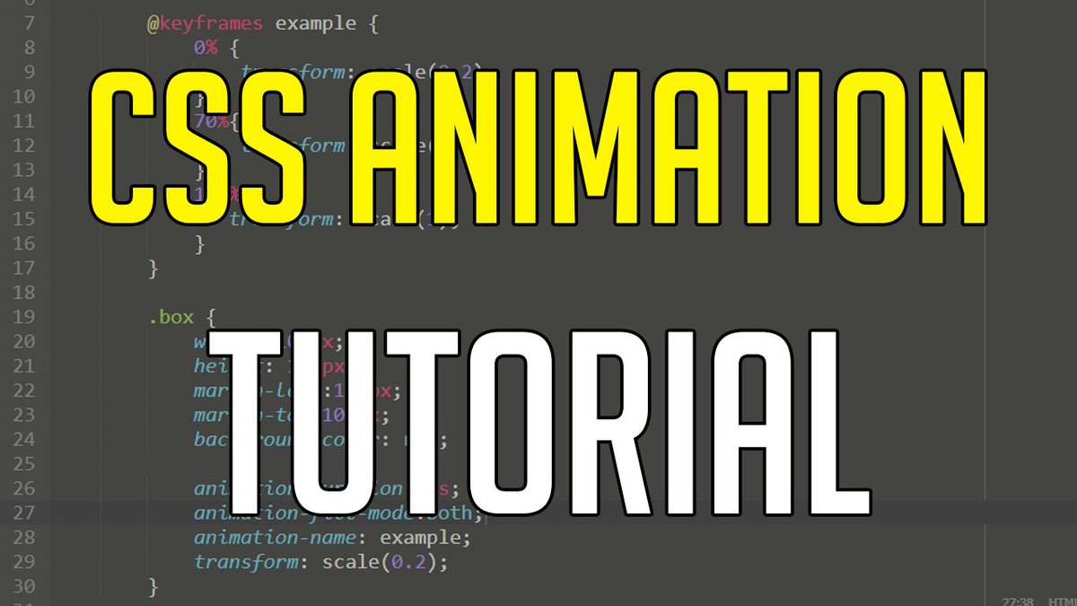 YODA_studio's tweet photo. Un chiaro ed utile articolo su come realizzare facilmente semplici animazioni utilizzando CSS3.
#CSS3
#CSSanimation
https://t.co/6UebnuVTuS https://t.co/nr8E54JPfJ