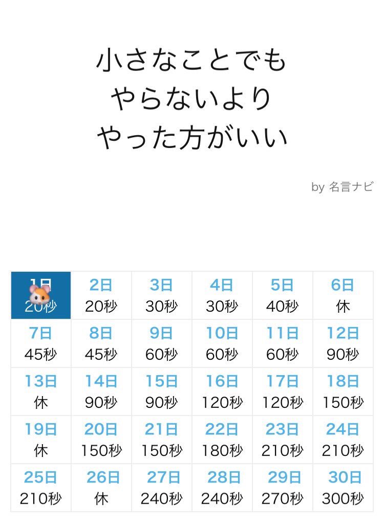 1ヶ月プランクチャレンジ 1ヶ月プランクチャレンジ