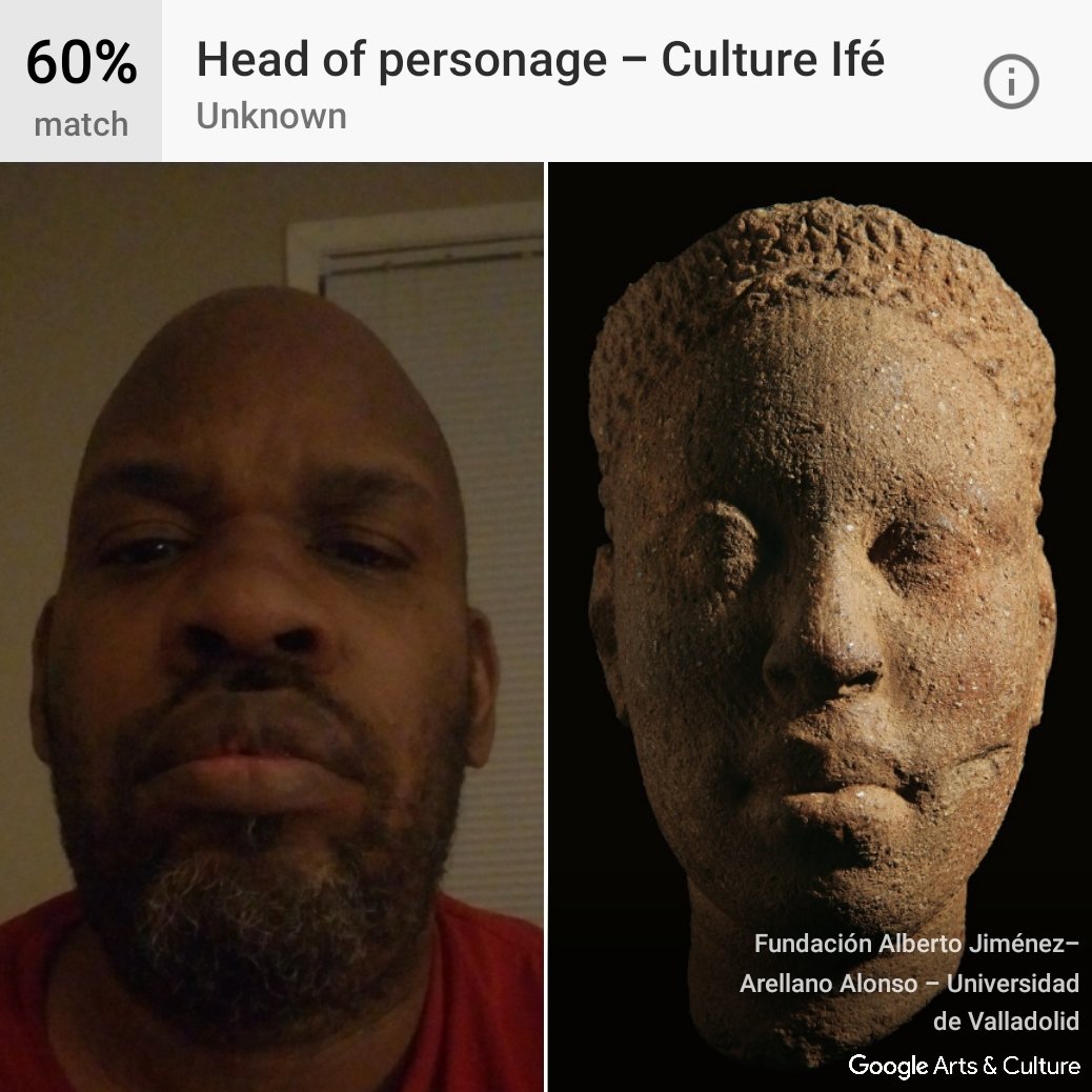 RickJAM66309120's tweet photo. Does this artwork look like me? Try with your own #selfie at https://t.co/KoHw4pSkDQ #GoogleArts https://t.co/TQ0Y9tIv4U