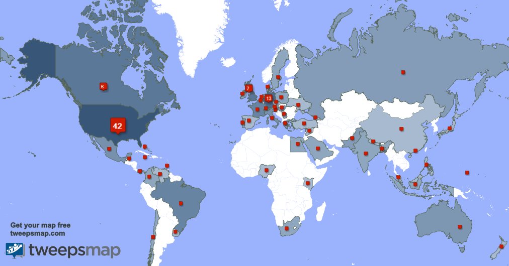 lushyjacks's tweet photo. My followers live in USA (40%), Germany(12%)... Get your map: https://t.co/84W8GEcWgF https://t.co/bQNOFNmlSw