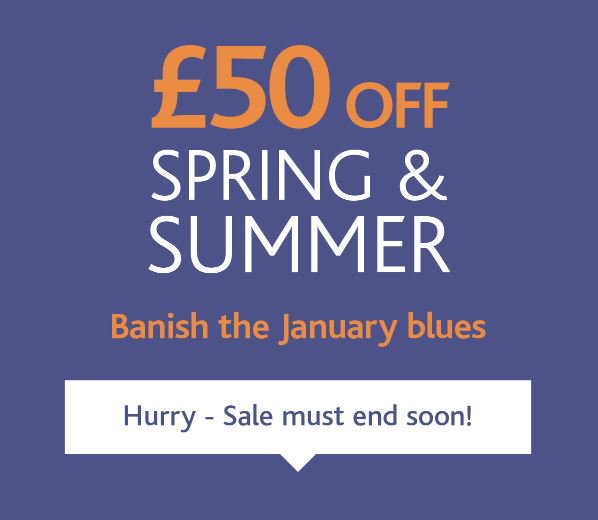 Banish those blues!
We've got plenty properties with £50 off in our Blue Monday Sale! Ends soon so book today - goo.gl/DgqMJa