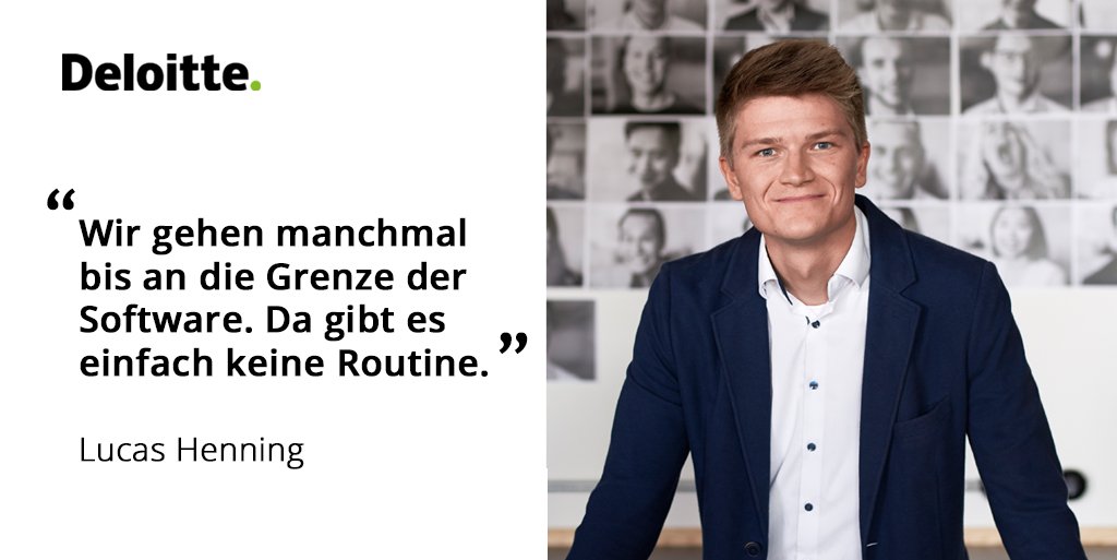 DeloitteDE's tweet photo. Lucas Henning hilft Unternehmen bei der Anwendung von #Blockchain #Technologie https://t.co/aZKwH3szo9 https://t.co/MJoS7qXiPu