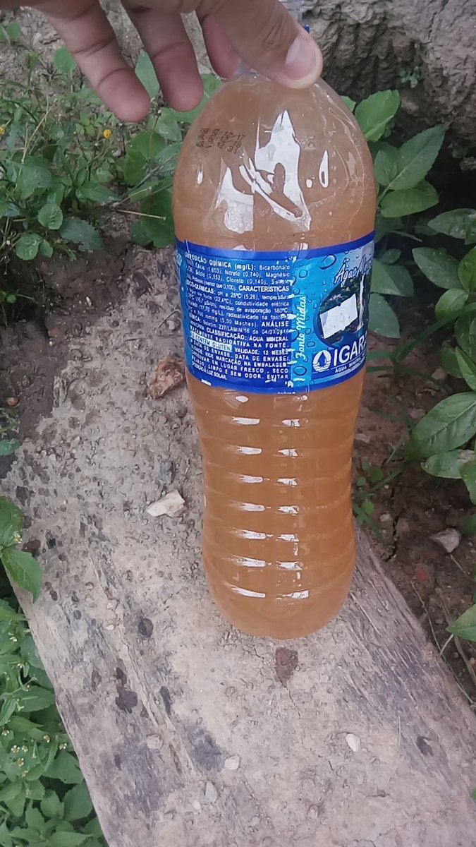 Aqui em Betim é essa água que está chegando para nós.
Na Avenida das Palmeiras, no Bairro Duque de Caxias
#MG1