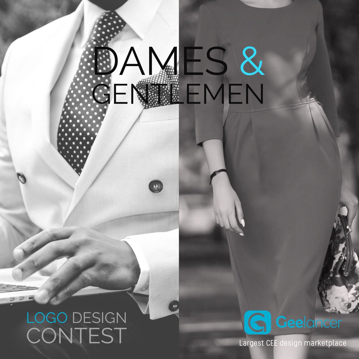 New work for Geelancers! Online LOGO design contest for Dames &amp; Gentlemen (U.S). Apply now ➡️ bit.ly/GeeGentleDames

Novi posao za Geelancere! Novom projektu iz Amerike Dames &amp; Gentlemen potreban logo. Učestvuj i zaradi ➡️ bit.ly/GeeGentleDames