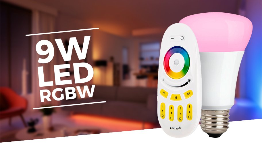 ¡Novedad en stock!. Bombilla #LED E27 9W RGB con control RF. 1,6M de colores y efectos de luz. ¡Una pasada!. asdeled.com/producto/bombi…