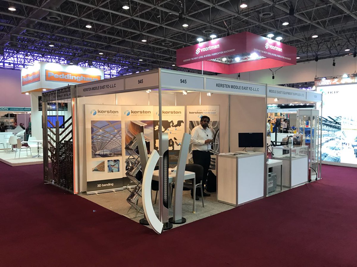 Come see us at the SteelFab exhibition in Sharjah. You will find us at stand 945 in hall 4. See you there!

#steelfab #sharjah #bendingtechnology #steel #aluminium #bending #3Dbending