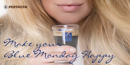 Pertazza's tweet photo. Make your Blue Monday Happy!
#BlueMonday
#bluemonday2018 @BUSCAGLIONE #Buscaglione #espresso #koffie
#kantoor https://t.co/lMpd1p8OLP