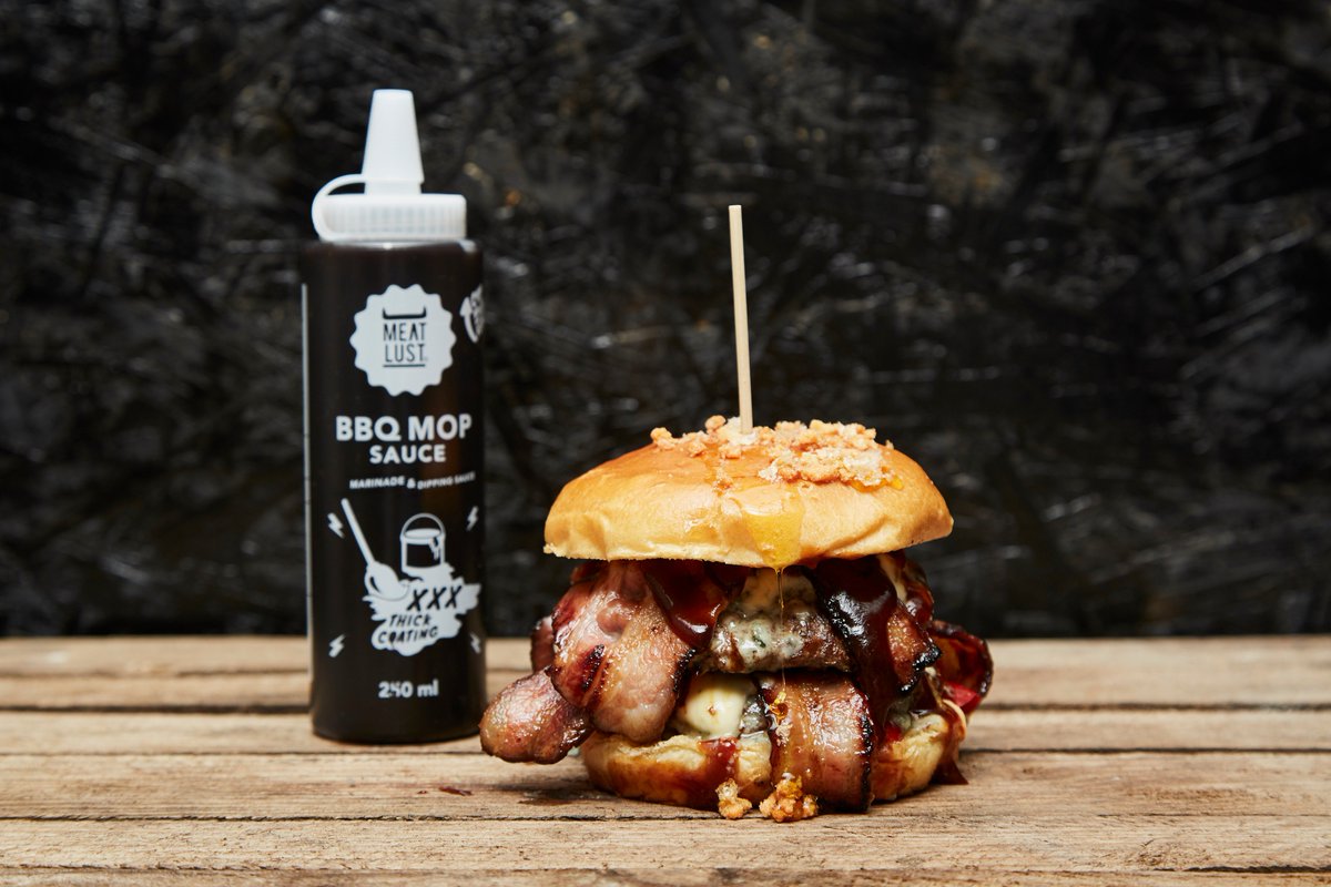 We're kind, so we're GIVING AWAY a bottle of BBQ Mop Sauce today.
RT this and follow <a href="/MeatLust/">Meat Lust</a> to #win it.
GO GO GO! 😘🍔🖤