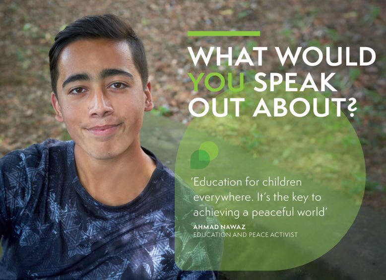 Ahmadnawazaps's tweet image. I #CHALLENGE All my friends/followers/Fellow activists to come up and #Speak #Out about something you would like to Change in the society !
        ‘I’d speak out about Quality education for all’
WHAT WOULD YOU SPEAK OUT ABOUT ?
#ESUspeakout #TimeIsNow