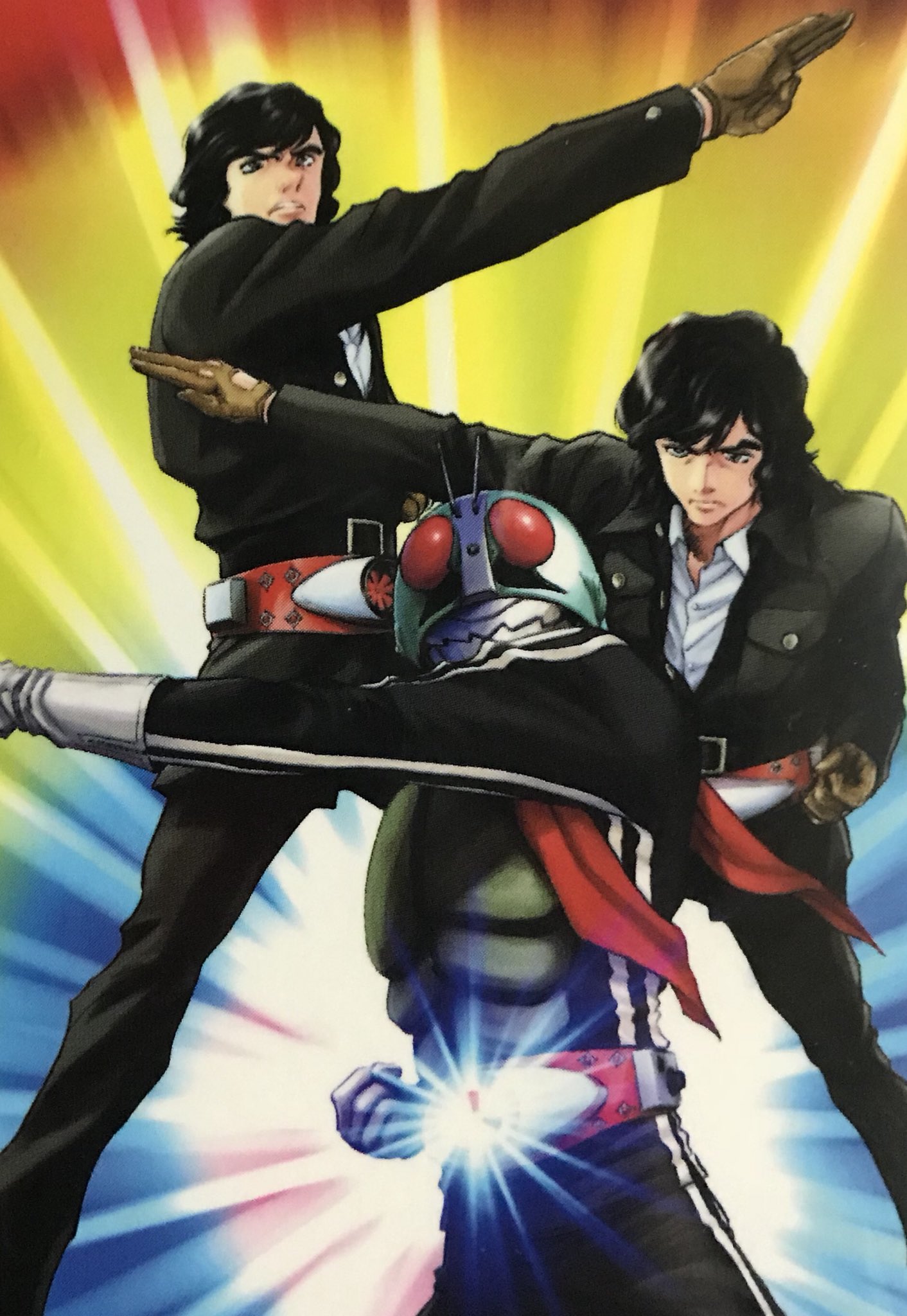 カノヒロ в X: „注文してたカルビー仮面ライダーチップス