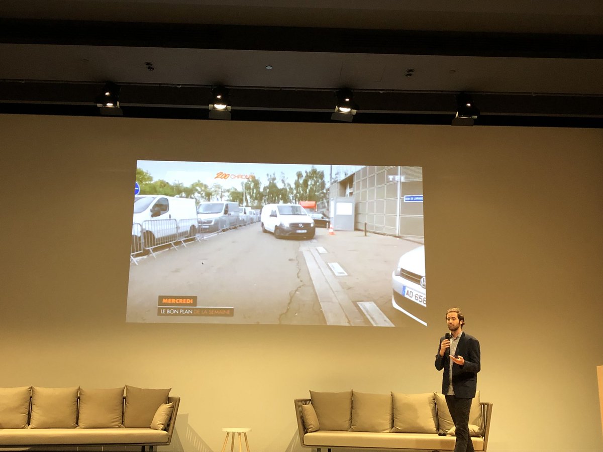 [#Techstars] Now let’s welcome Hugo Domic, <a href="/POMPfuel/">POMP</a>’s co-founder on stage. This startup is a European on-demand fuel delivery service. #TSParis #TSDemoDays