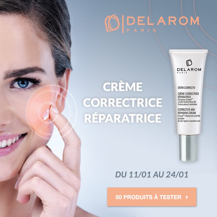 Beaute_Addict's tweet photo. Vite, tentez de faire partie des 50 chanceuses qui testeront la Crème Derm-Correctiv, un soin signé DELAROM. Profitez-en c'est gratuit ! https://t.co/6iTtmSN2mR via @Beaute_Addict https://t.co/6mIupudoHk