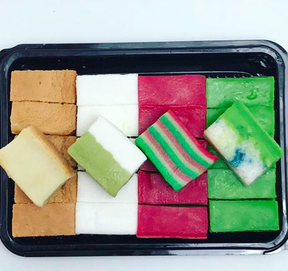 A box full of Kuih for you to sample Saturday <a href="/PanDanBakery/">PanDan Bakery</a>