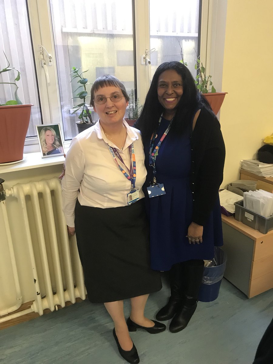 AlanGurney6's tweet photo. What’s this #bluemonday2018 all about? Lots of smiley happy faces @WhippsCrossHosp today @NHSBartsHealth @debbymadden1 @DrHeatherNoble @trissnrnurse @TJHalton #teamwx https://t.co/UD7Jgsx34T