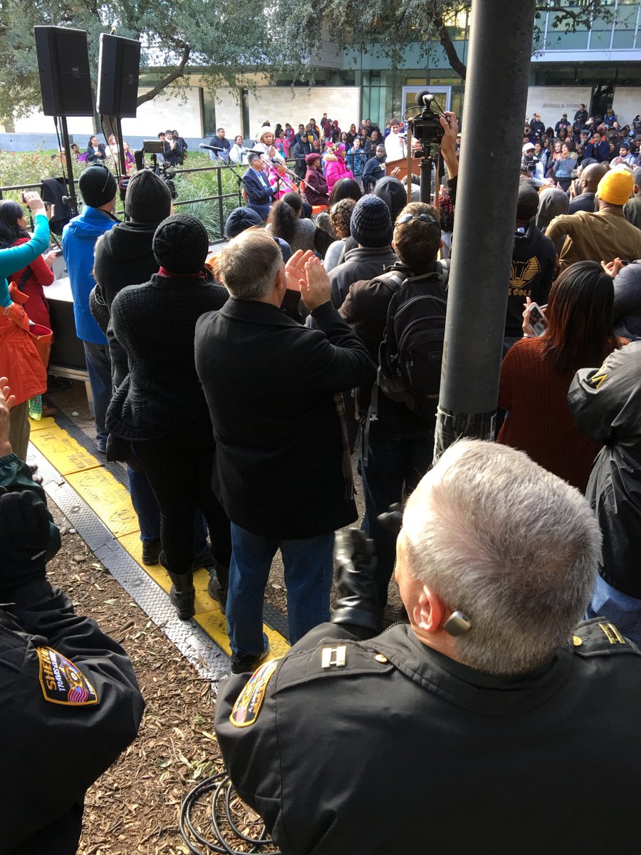 Another great young orator speaks at the Austin MLK march. Let us not be quiet in the face of wrong.