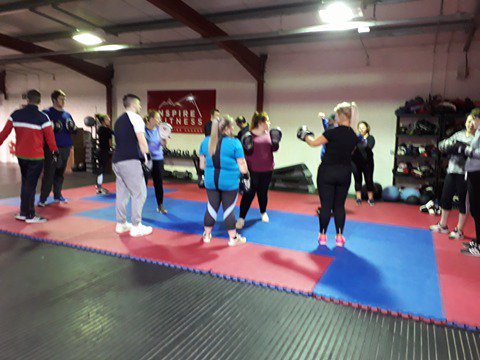 First day at Nspire Fitness for PYDP.  Looking after our mental health &amp; fitness for the new year.  Well done everyone! <a href="/RoeValleyResAss/">Roe Valley Residents</a> <a href="/FundforIreland/">The International Fund for Ireland</a> @RDC_NI