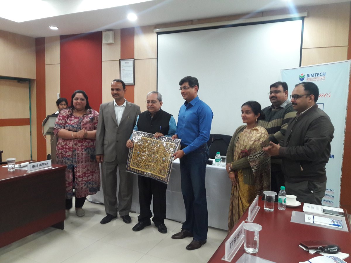 MyselfAbhishek9's tweet photo. "Follow Your Passion. This is the best thing to make your career"
Thank you @Sakatekhaitan Sir for your valuable words, examples, your suggestions for @BIMTECHNoida #CIBP students to improve our networking skills. @directorBIMTECH @AnujSha18345554 @AnupamVarma46 @4hwHL5BXADDG18i https://t.co/K3LbcvPMSI