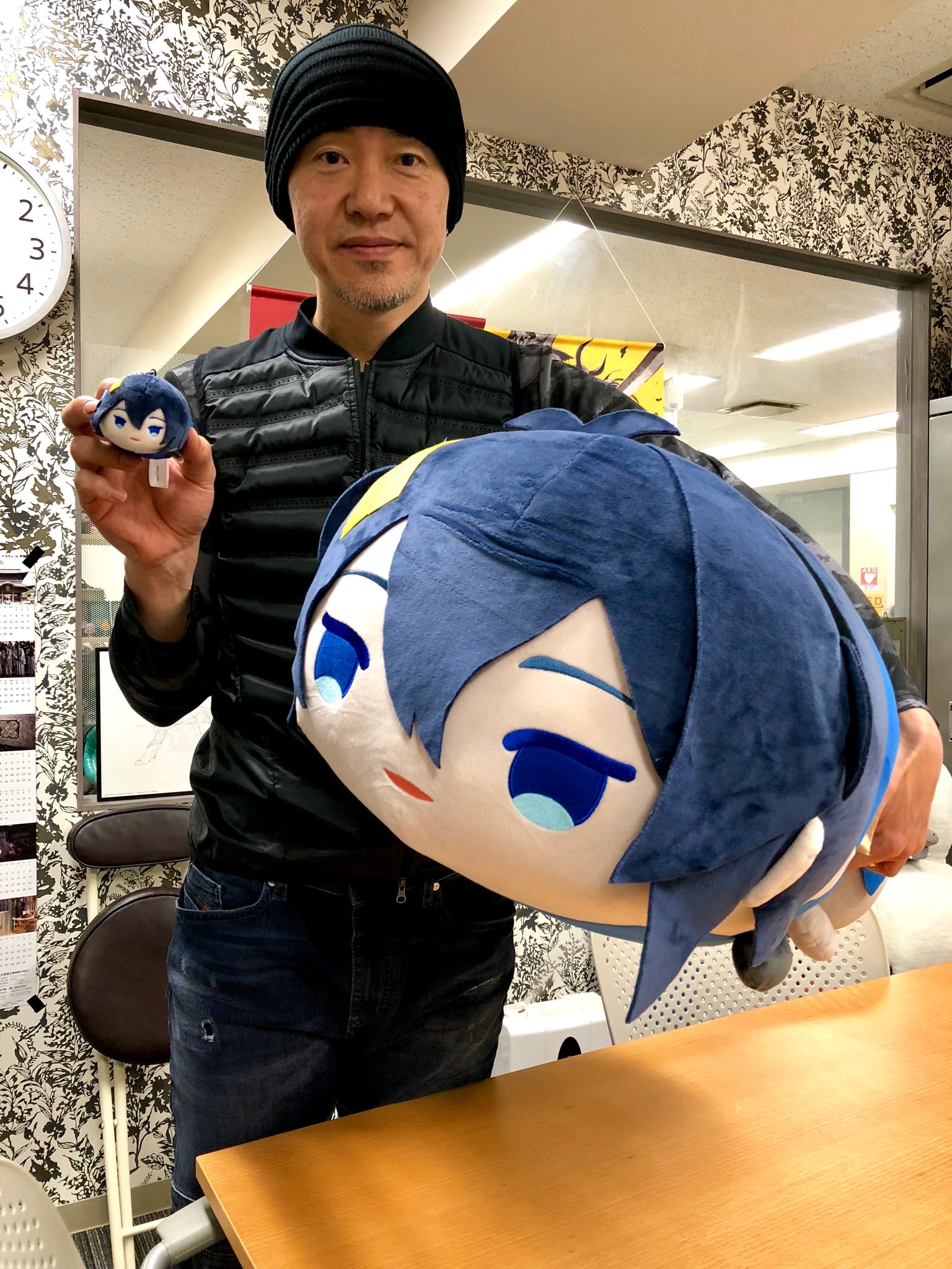 刀剣乱舞 もちもち マスコット ビッグ 三日月宗近-