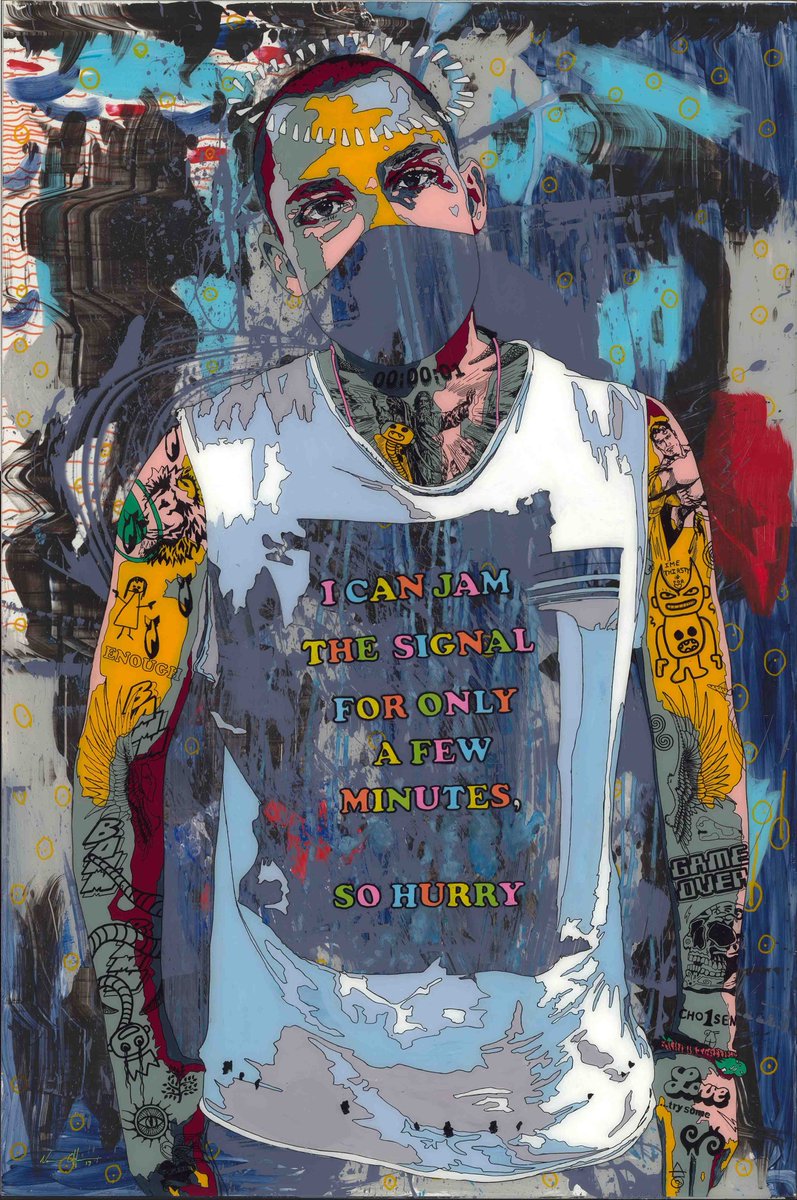 WorldartSA's tweet photo. Timekeeper ltd ed. prints by Norman O'Flynn are on our walls this month #worldartgallery #timekeeperseries #summer #CapeTown #contemporaryart #tattoo https://t.co/zjnUDmrd7i