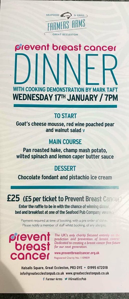 GreatEccPub's tweet photo. Give us a call to get booked in for this fantastic cause! 01995 672018 https://t.co/tIm368jxvh