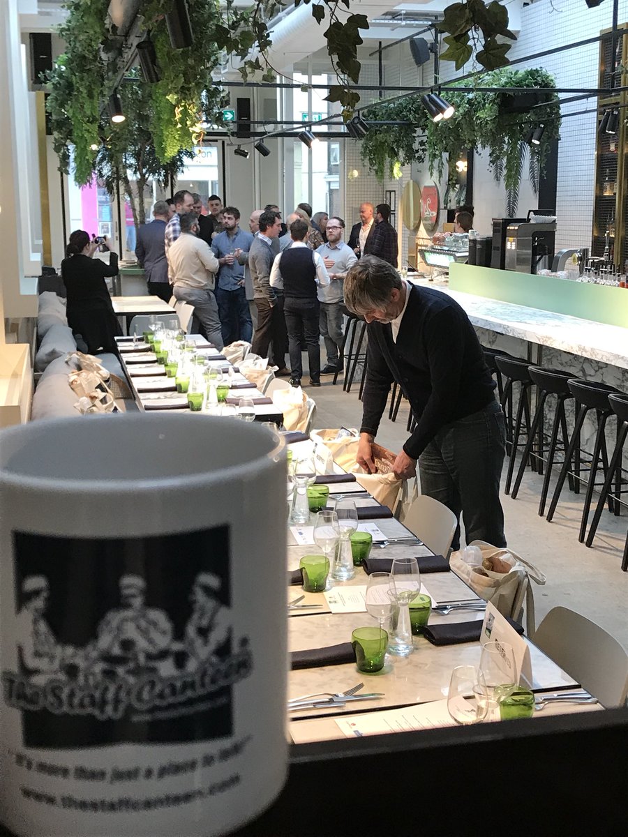Matt Gillan (@mattgillan) on Twitter photo Hosting this months <a href="/CanteenTweets/">The Staff Canteen</a> live lunch for Brighton’s finest here <a href="/PikeandPine_at/">Pike&Pine</a> / <a href="/RedRoasterBTN/">Red Roaster</a>
Must be important. Even <a href="/Chef1/">Mark Morris</a> is doing some work. Hosting this months <a href="/CanteenTweets/">The Staff Canteen</a> live lunch for Brighton’s finest here <a href="/PikeandPine_at/">Pike&Pine</a> / <a href="/RedRoasterBTN/">Red Roaster</a>
Must be important. Even <a href="/Chef1/">Mark Morris</a> is doing some work.