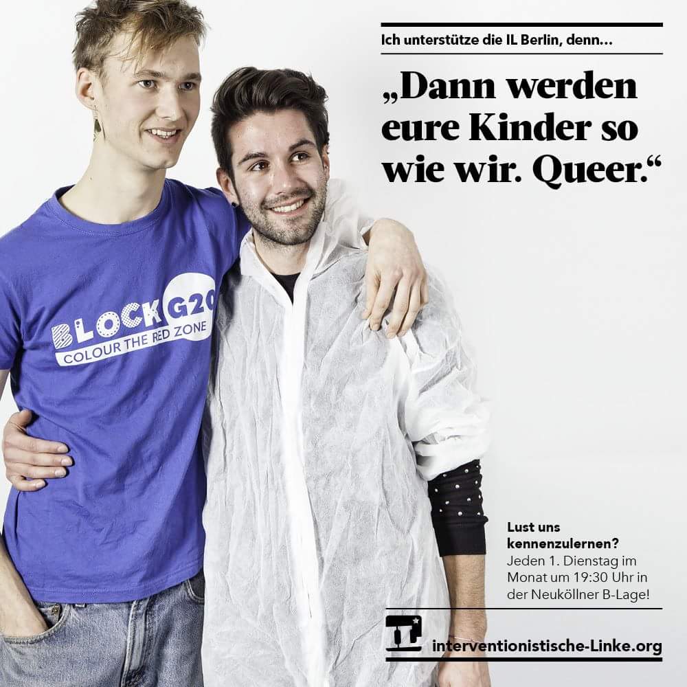 IL_Berlin's tweet image. Wir sind @Ende__Gelaende, @BBgegenRechts, @BlockG20, @WeWillComeUnite und noch mehr. Wir diskutieren, feiern, lachen, lernen, kümmern uns und arbeiten. Wir sind ein Haufen von Leuten, die das alles stemmen. 

Ab heute zeigen unsere Unterstützer*innen jeden Montag Gesicht: