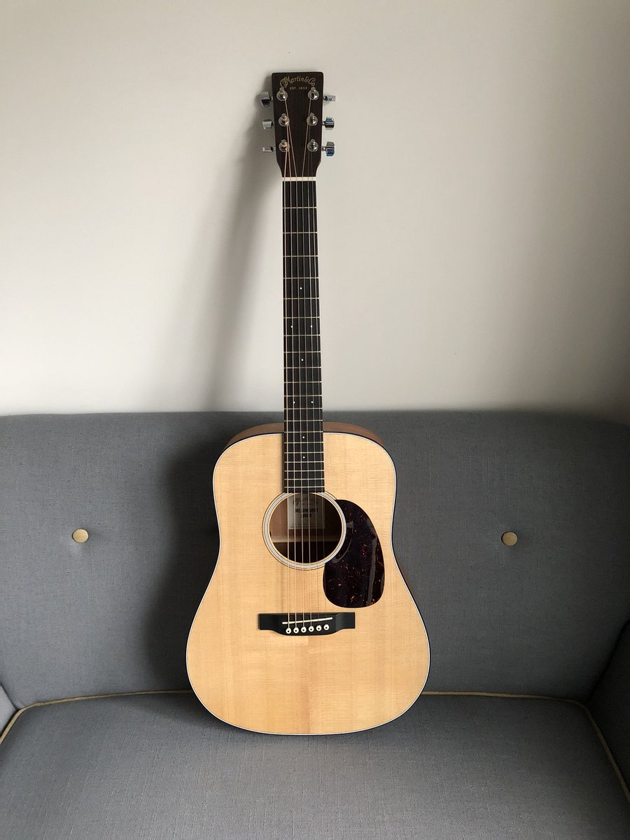 Love my new <a href="/MartinGuitar/">Martin Guitar</a> Dreadnought Junior.
