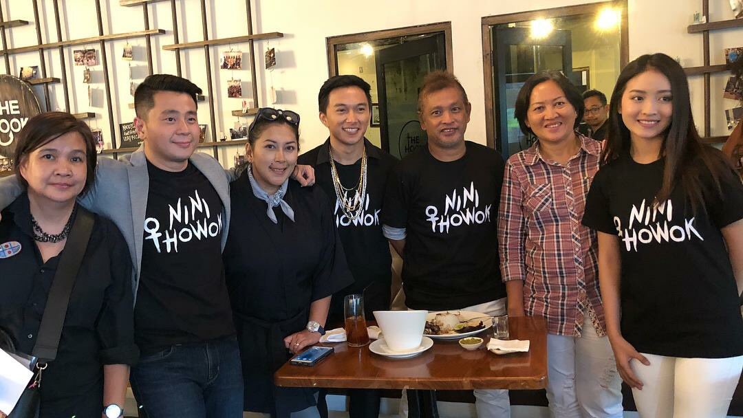 T-Shirt promo film #ninithowok kita yang ngerjain lho Jon...