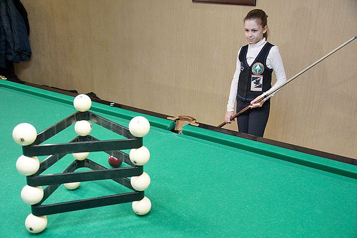 Школа бильярда для детей