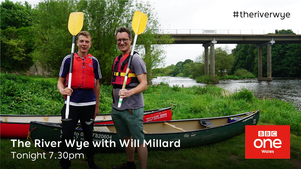BBCWales's tweet photo. .@MillardWill tags along with a youth group as they set off on a 100-mile canoe challenge

🚣 #TheRiverWye
Tonight, 7.30pm — @BBCOne Wales &amp; @BBCiPlayer https://t.co/mxhDMoxvuj