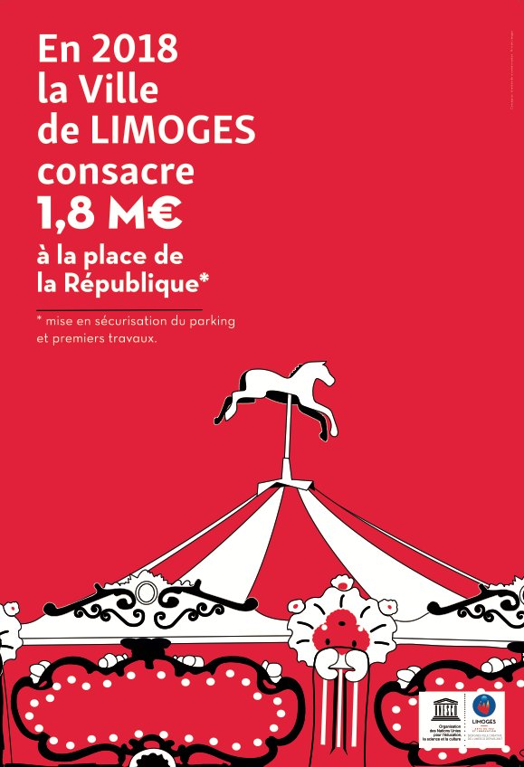 VilleLimoges87's tweet photo. En janvier, la Ville vous informe sur son budget ➡ 1,8M€ consacrés à la #PlaceRepLimoges (mise en sécurisation du parking et premiers travaux) https://t.co/ILLHzFeLj8