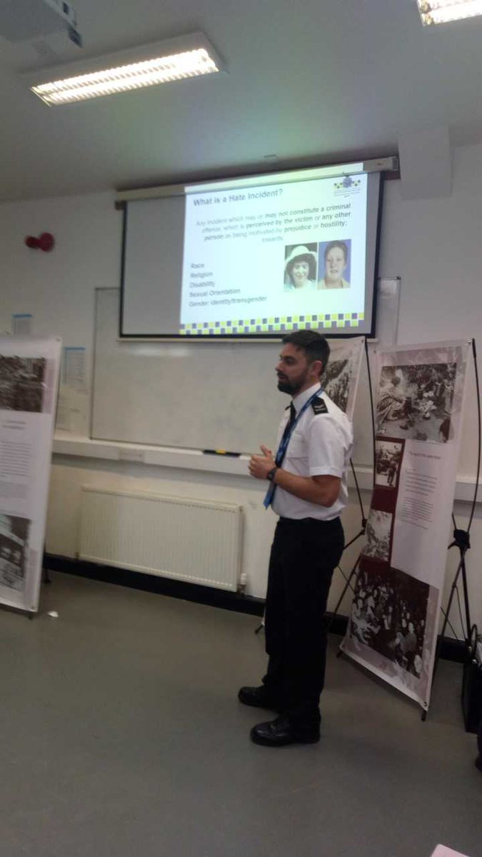 AnneFrankTrust's tweet photo. We're guide training @KCABedford today, exploring how #hatecausesharm with a fantastic and inspirational group of students: it's young people like this who provide our #MondayMotivation😀. #Education #schools #AnneFrank #Bedford https://t.co/r6r6VoUooC