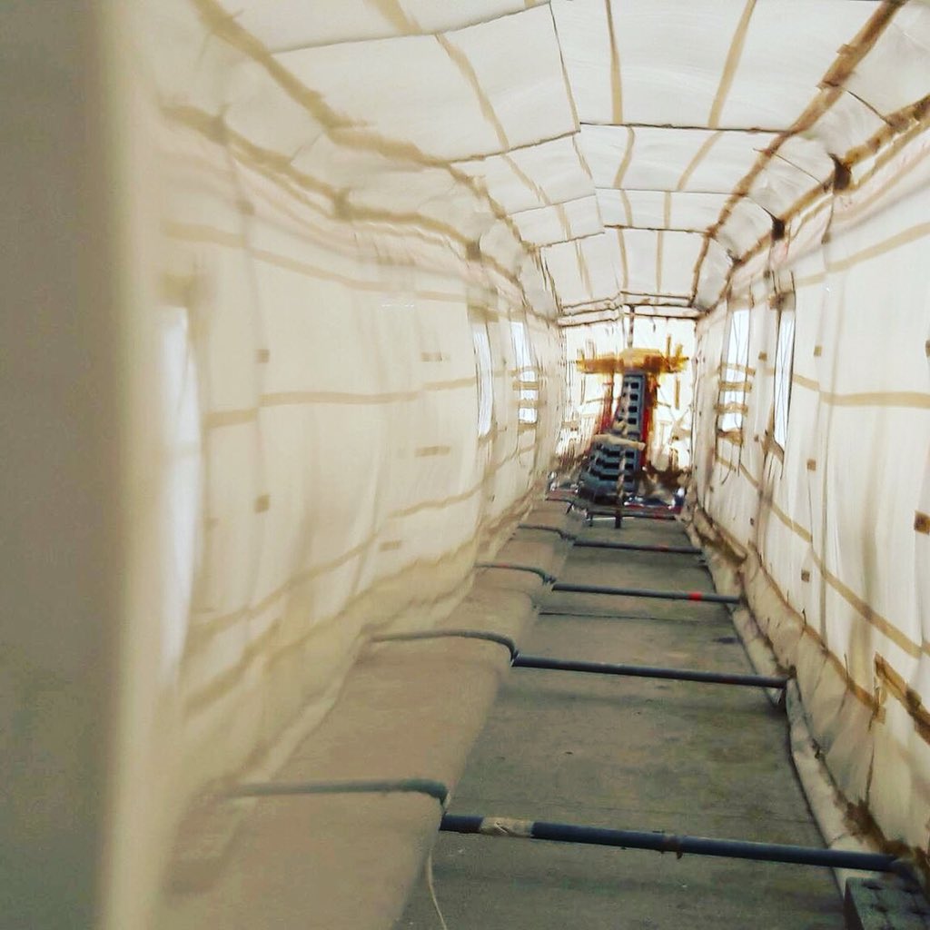 AbsolutBoatCare's tweet photo. The perfect paint job for our @VittersShipyard built client! Our team have been working on her boom, repairing a few damaged areas, and finishing with a full paint job... The final coat was applied at the end of last week. #OneStopStop for your #SuperyachtFinishingService https://t.co/E9DUN4B25n