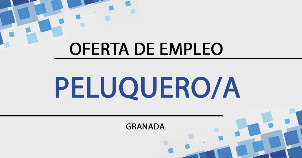 GesEmpleo's tweet image. Se necesita un peluquero/a ✂ en #Granada capital.

➡ goo.gl/mkECgr

#empleo #trabajo