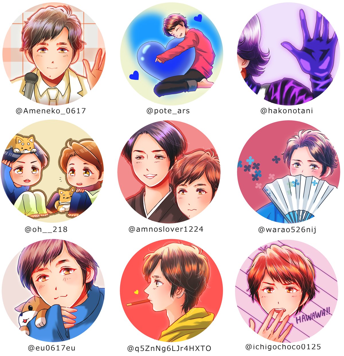 いんく いいねした人のアイコンを自分の絵柄で描く 第4弾です ご自身が描かれた嵐さんイラストアイコンの方のみ描かせていただきました T Co Rikiy8tbbl Twitter