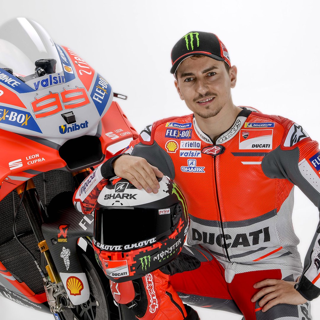 The Ducati Team #MotoGP was revealed today in Borgo Panigale. @AndreaDovizioso @lorenzo99 and their DesmosediciGP are ready for the track. Stay with us throughout this exciting season! #forzaducati !