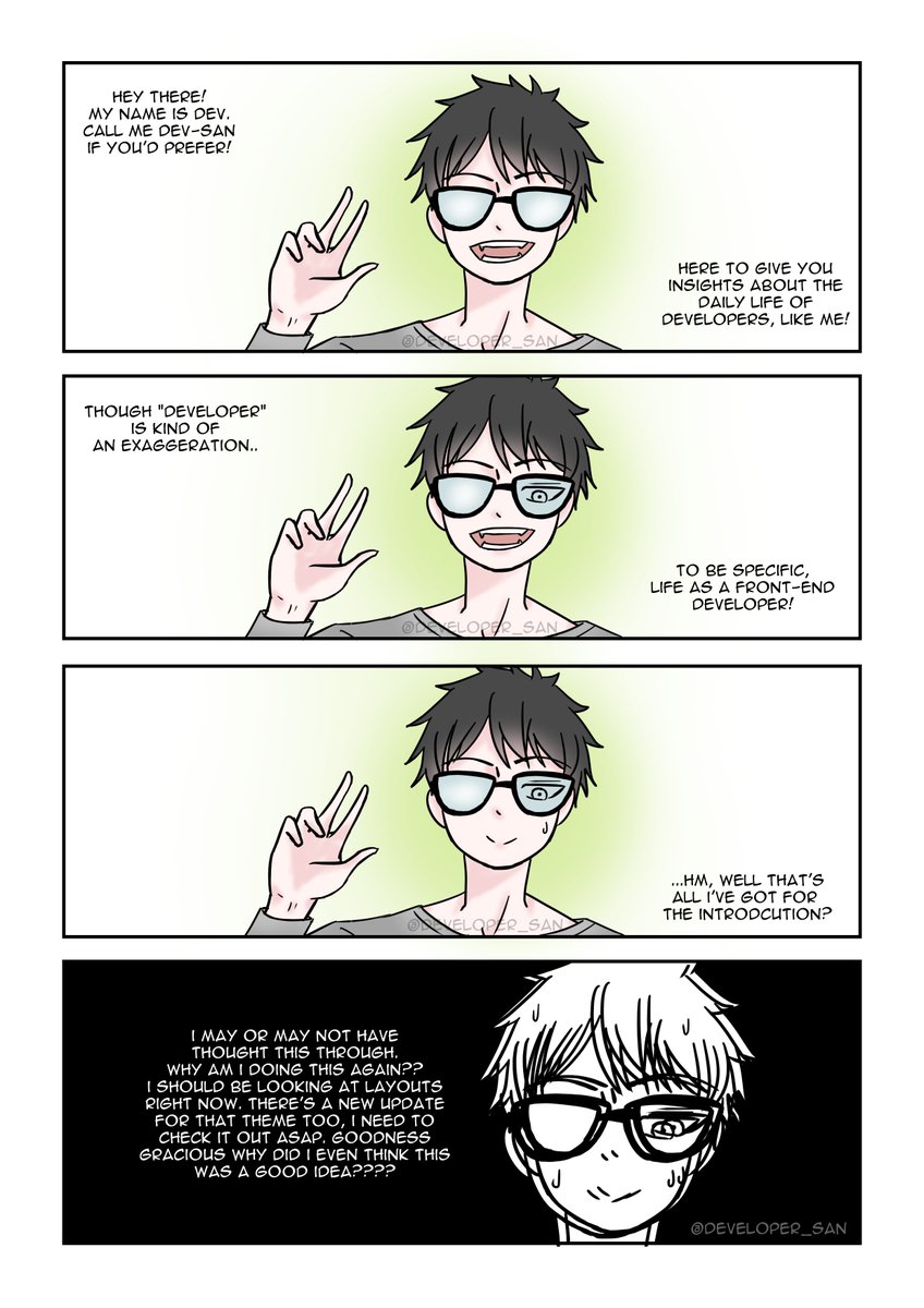 developer_san's tweet image. And thus... it begins!
#devsan