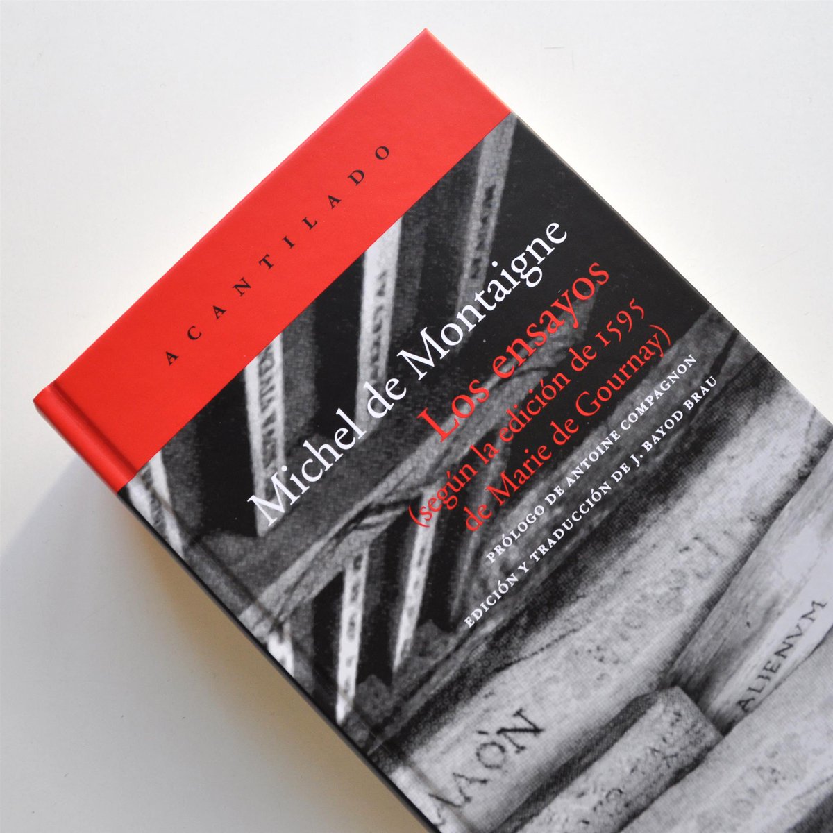 posponer Sudor Citar Acantilado on Twitter: "'Los ensayos', de Michel de Montaigne, es uno de  los libros que mayor prestigio e influencia han tenido en el pensamiento  occidental. Hoy alcanza su novena edición en Acantilado.