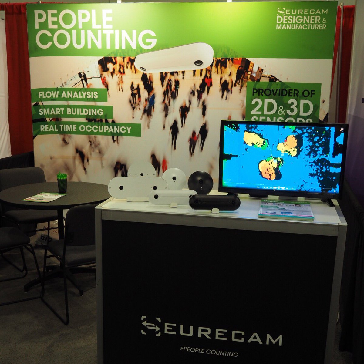 Let’s start the second day of #NRF2018 in NYC. Come to booth 1261! #EURECAM #peoplecounting #conteodepersonas #comptagedepersonnes #lafrenchtech