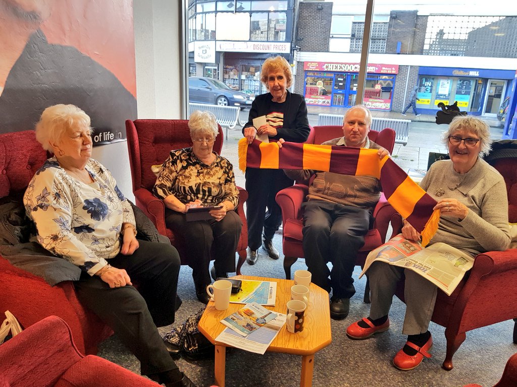Bradford and District Senior Pwer (@bdseniorpower) on Twitter photo Our members have been talking about their love and support for <a href="/officialbantams/">Bradford City AFC</a> #Mybradford #Bantams #olderpeople #BradfordCity Our members have been talking about their love and support for <a href="/officialbantams/">Bradford City AFC</a> #Mybradford #Bantams #olderpeople #BradfordCity